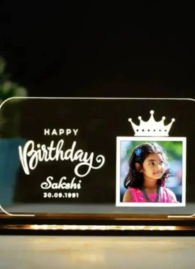 Happy Birthday Table Lamp Customized Lamp