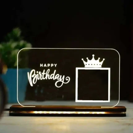 Happy Birthday Table Lamp Customized Lamp