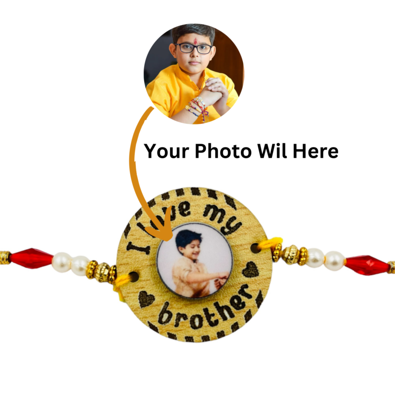 i Love You brother Personalized Rakhi & Photo Gifts