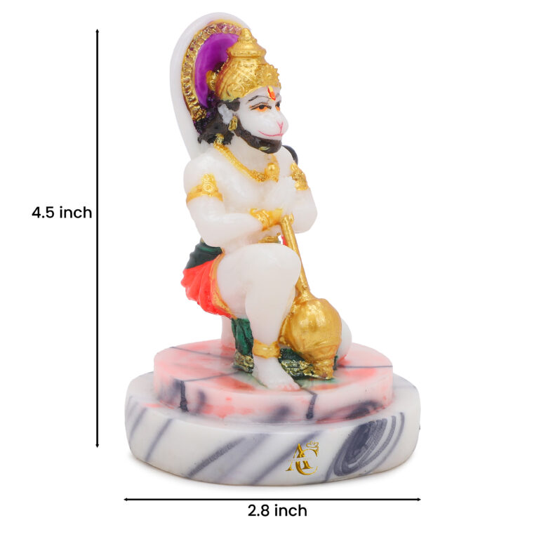Bring divine energy into your space with this exquisite Hanuman and Bahubali Bhagwan Statue, a symbol of strength, devotion, and spiritual power. Crafted with intricate details, this statue is ideal for home decor, temples, puja rooms, and car dashboards